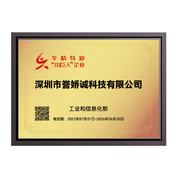专精特新 &ldquo;小巨人&rdquo;企业